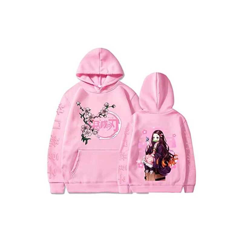 Linnhoy - Felpa Con Cappuccio Unisex Con Zip E Stampa 3D, Tasca Frontale - Taglia XL - 4