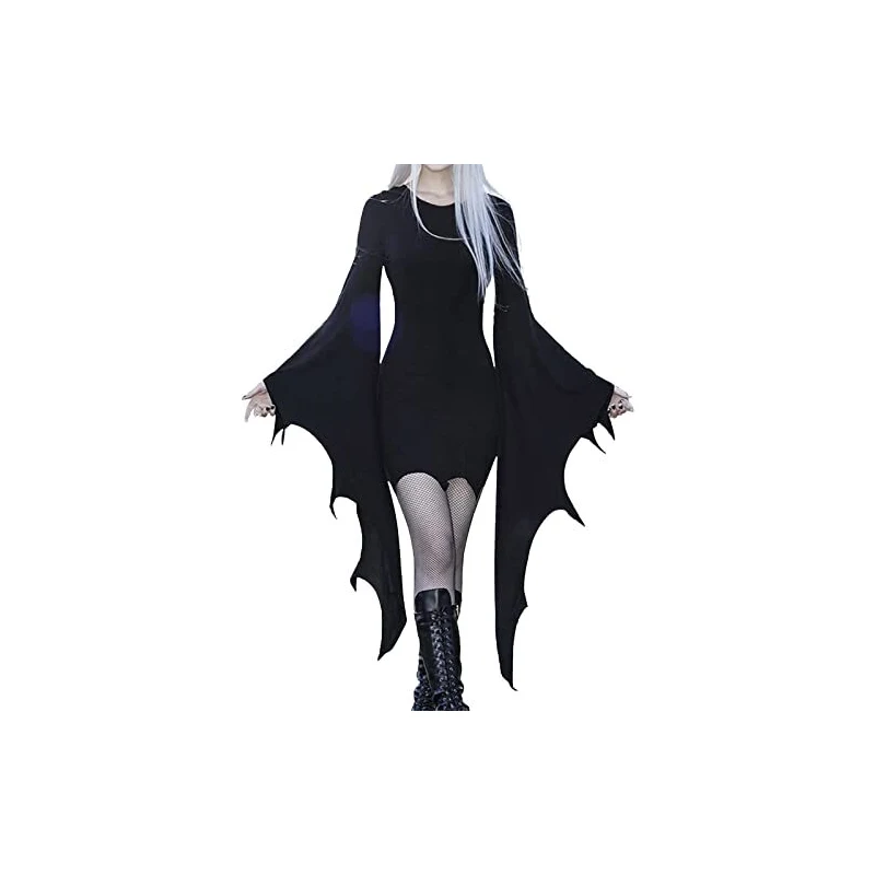 Abito Medievalegotico A-Line Per Donna | Costume Dama Principessa Vittoriano, Maniche A Sbuffo, Gonna Ampia, Per Carnevale E Halloween, Taglie Comode - 4