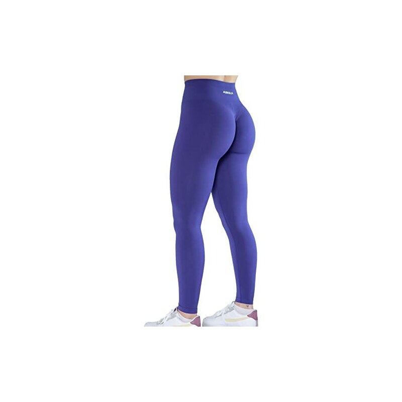 Leggings Da Donna Con Tasche In Bianco A Vita Alta Con Controllo Della Pancia Bu