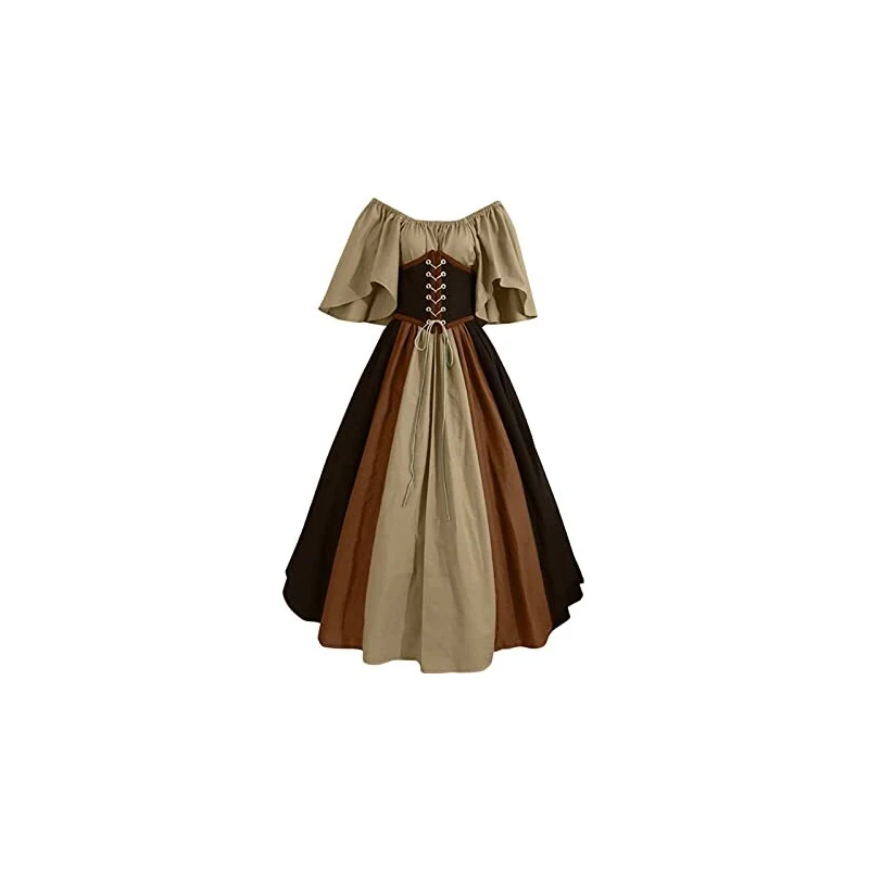 Vestito Per Bambola 45 Cm Con Cintura - Stampa Stelle Rosa, Abito Da Sera Per American Girl