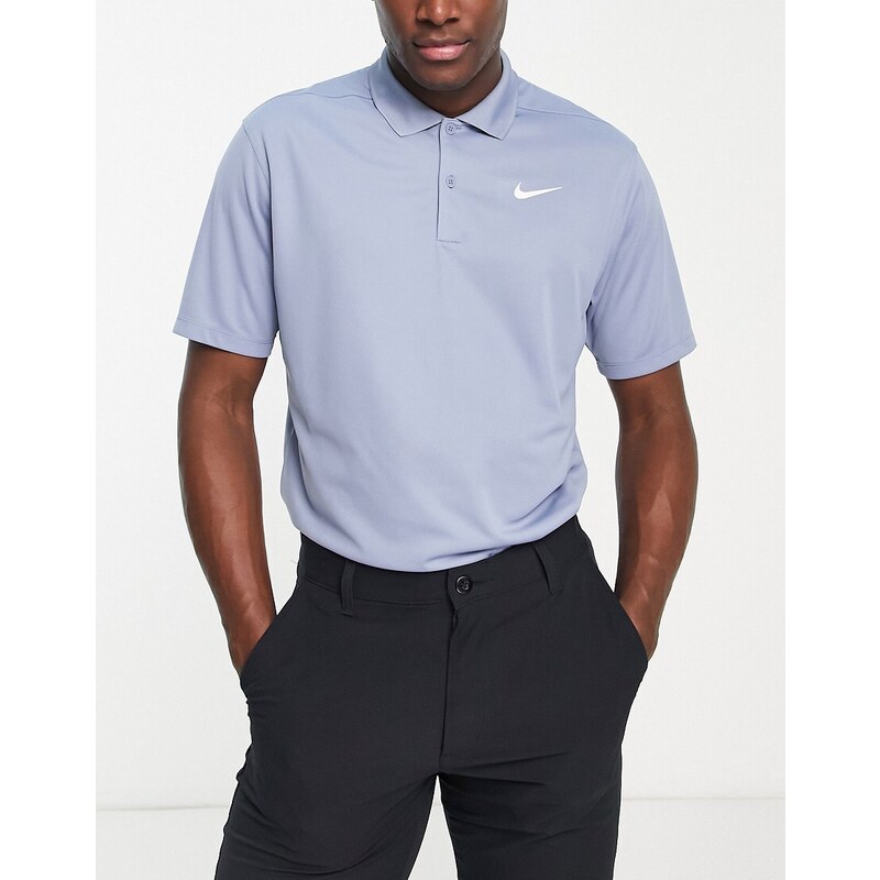 Nike Golf - Victory - Pantaloncini blu con logo-Grigio
