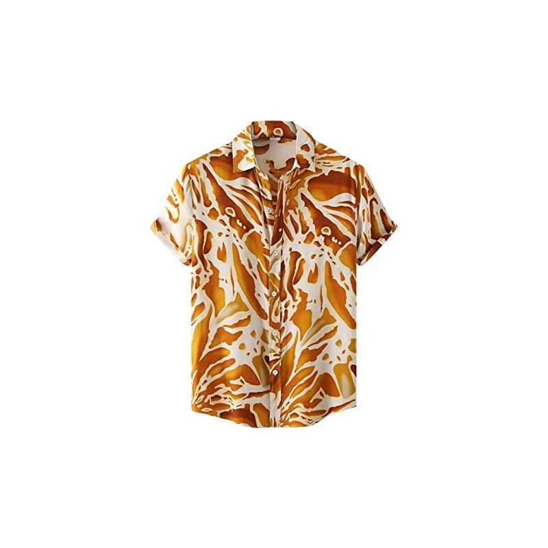 Coolsterster Camicia Lino Uomo Azzurra Camicia Elegante Festa Hawaiana Camicia Hawaiana Uomo Camicia Di Lino Blu Da Uomo Maniche Corte Camicia Lino Marina Militare Camicia Estate 3xl T93 119598842