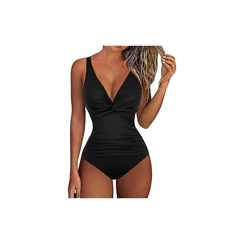 Cozyan Costumi Da Bagno Interi Per Donna Scollo A V Sexy Bikini Costumi Interi Da Mare Spiaggia Elegante Monokini Controllo Della Pancia Scollo A V M 103193788