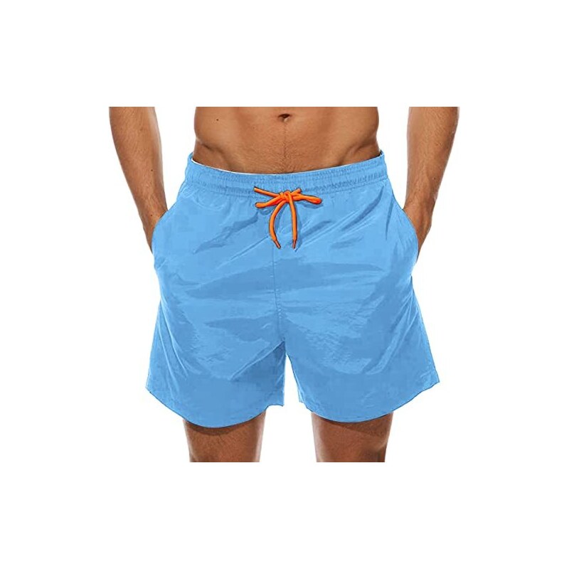 Boxer Da Bagno Uomo - Costume Intero Elasticizzato Con Coulisse - Foto 4