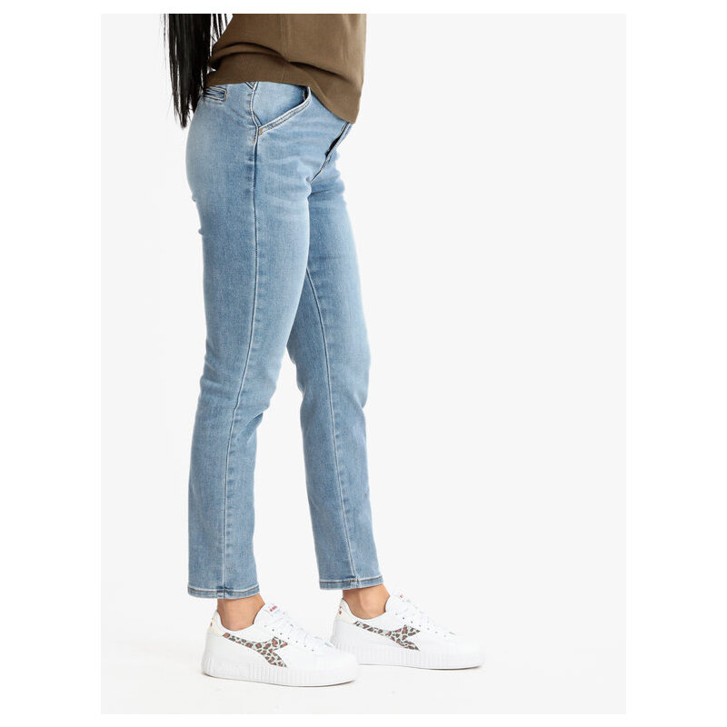 Farfallina Jeans Donna Con Tasche Regular Fit Taglia 42