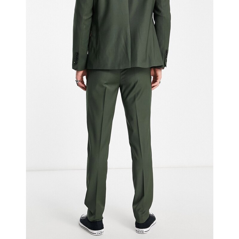 Twisted Tailor - Buscot - Pantaloni da abito verdi-Verde