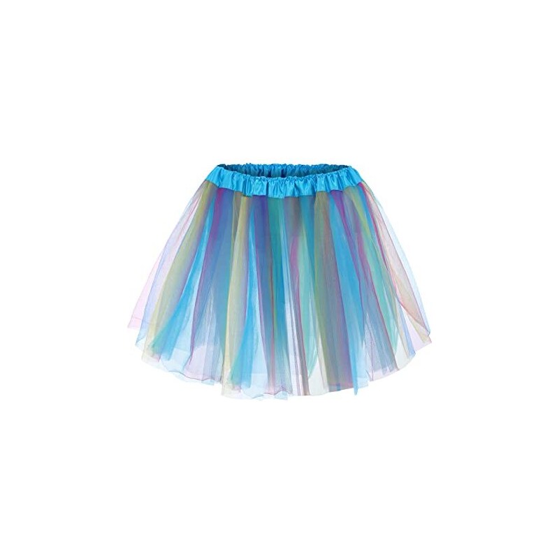 Sprinlot Gonna Lunga In Tulle Per Donna, Vita Elastica, Perfetta Per Balletto, Party, Carnevale E Abbigliamento Quotidiano, Vari Colori - 3