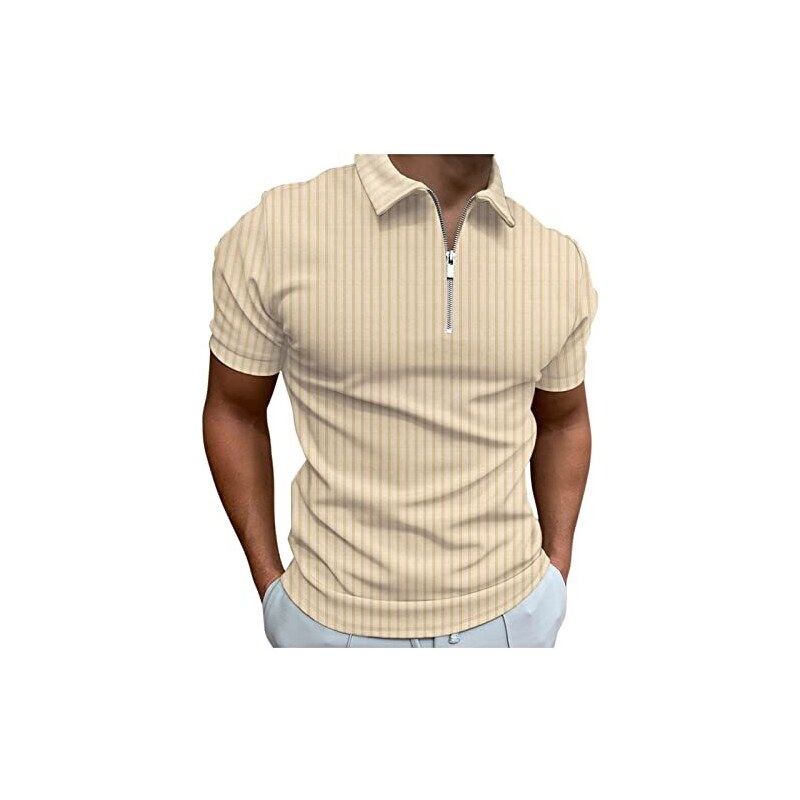 T-Shirt Uomo Maniche Corte Collo A V Solid Alarus: Morbida E Regular Fit, Colore Mélange - 6