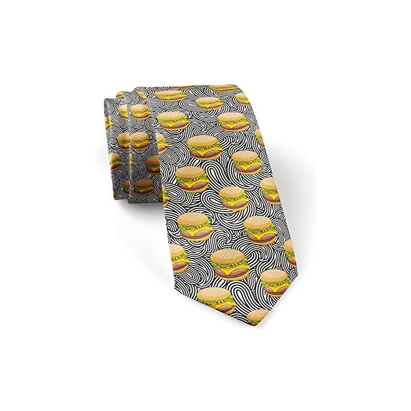 Set Cravatta Extra Lunga Uomo HISDERN Con Fazzoletto - 160 Cm Per Alti - Foto 7