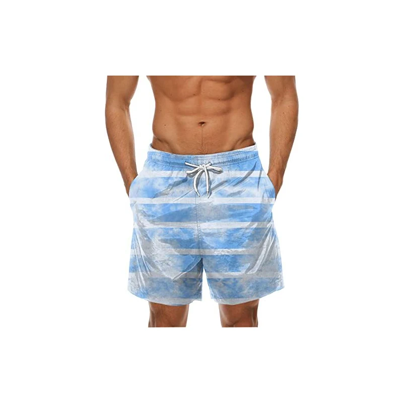 AUFIKR Costume Da Bagno Da Uomo A Doppio Strato Ad Asciugatura - Foto 5