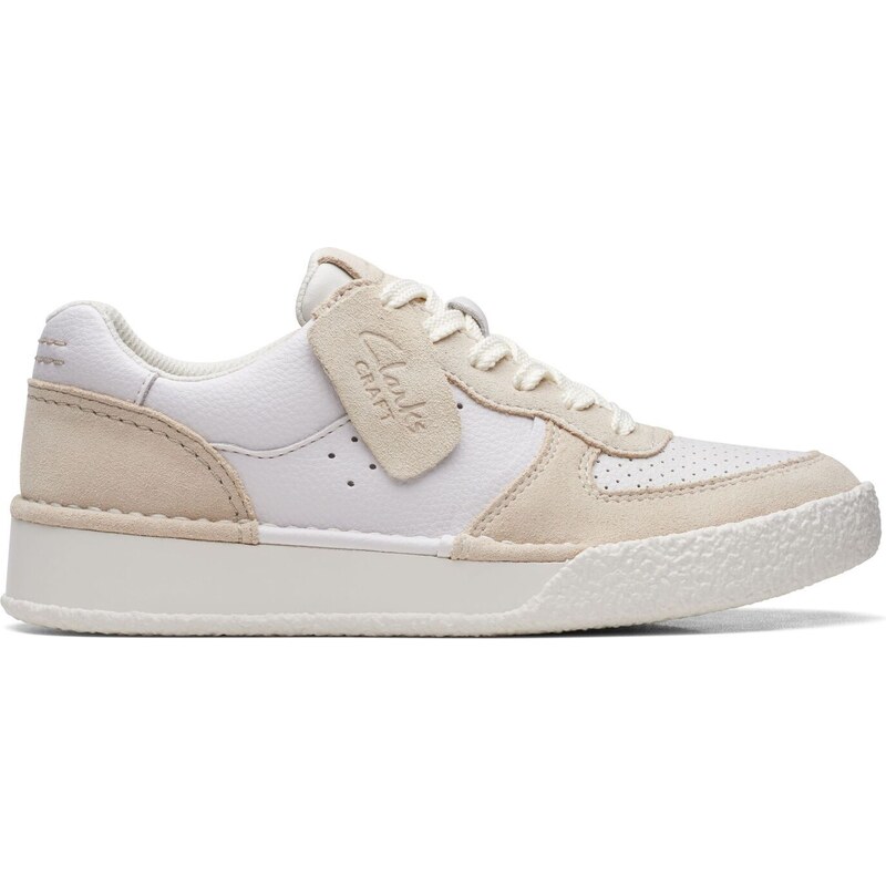 Clarks Craft Cup Court - female Sneakers Bianco 35.5