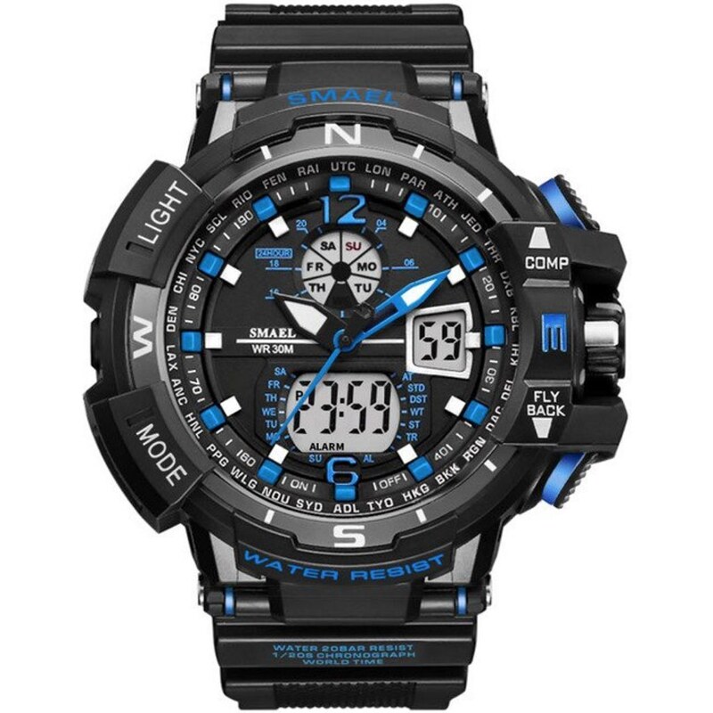 Orologio uomo Smael S-shock GBT9000 Blue
