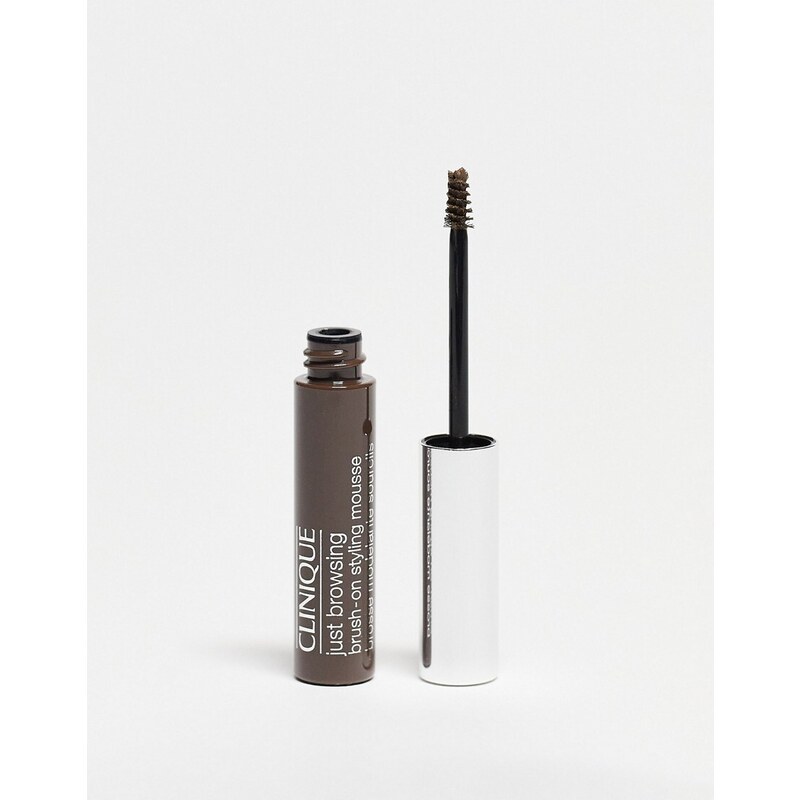 Clinique - Mousse Just Browsing Brush-On Styling - Deep Brown-Marrone