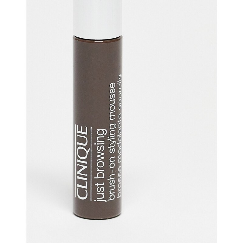 Clinique - Mousse Just Browsing Brush-On Styling - Deep Brown-Marrone