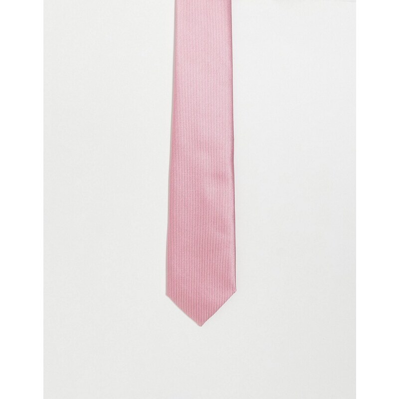 Gianni Feraud - Cravatta slim rosa polvere