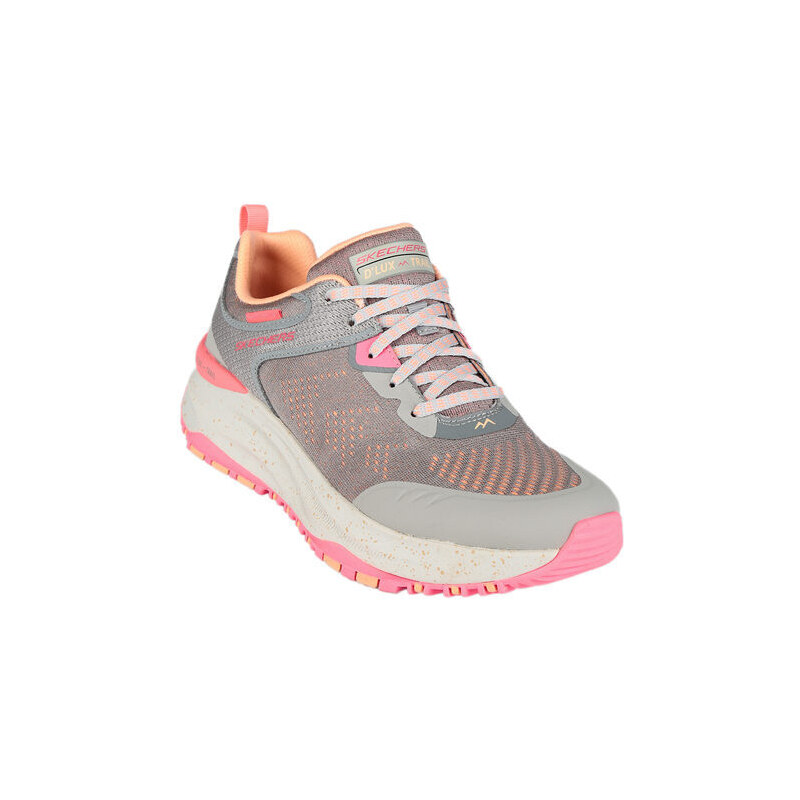 Skechers Relaxed Fit D'lux Trail Round Trip Sneakers Sportiva Donna Basse Grigio Taglia 40