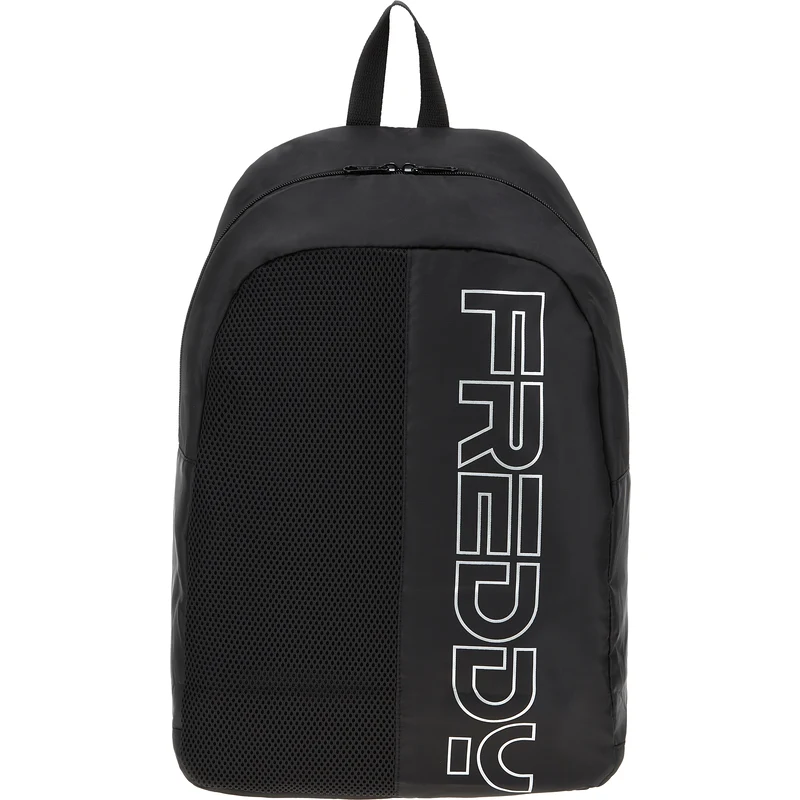 Zaino in nylon con con maxi-logo FREDDY