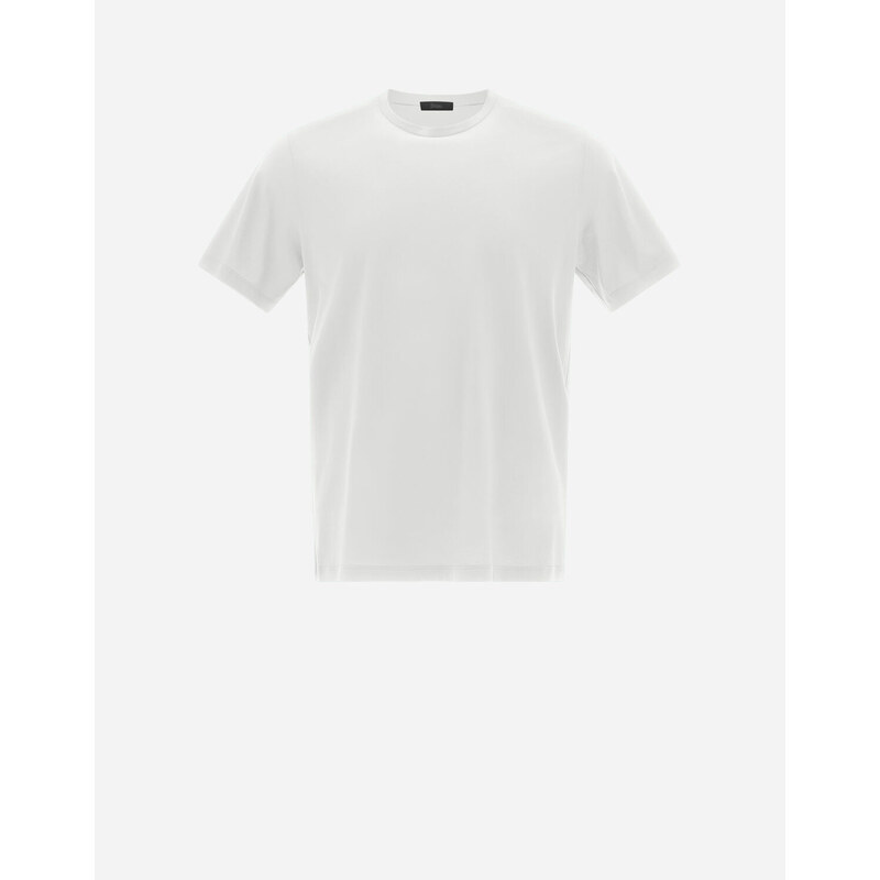 Herno T-SHIRT IN JERSEY CREPE