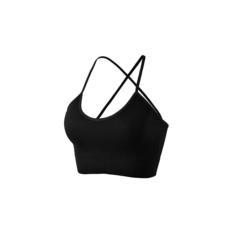 NIBESSER Reggiseno Sportivo Donna Schiena Scoperta Reggiseno A Fascia ...