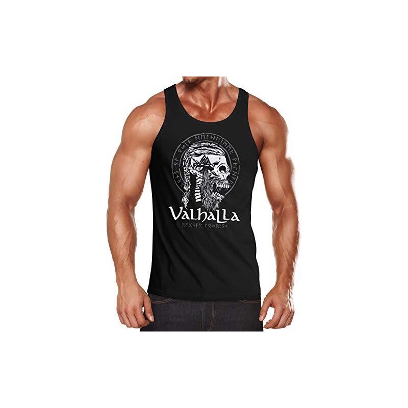 Odin Runen T-Shirt &ndash; Thor, Vikings &amp; See You In Valhalla Design F&uuml;r H