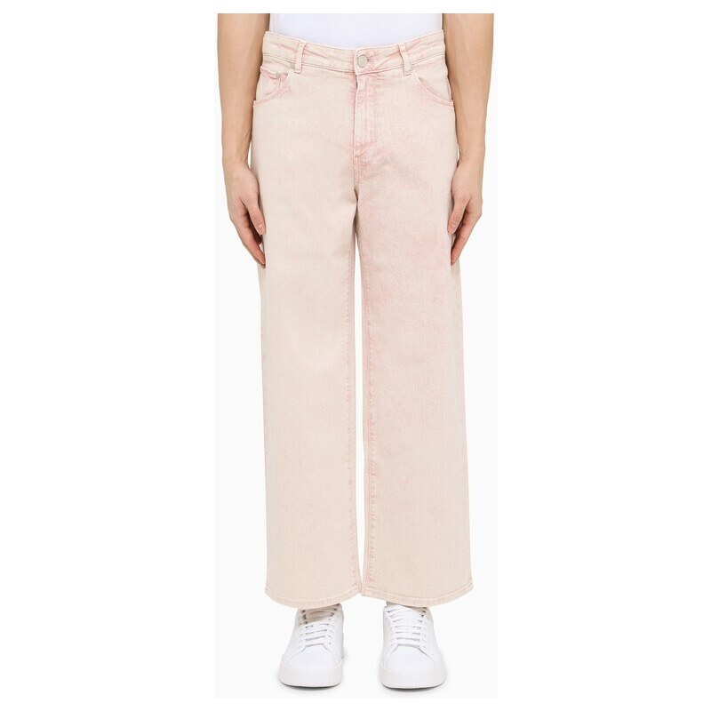 PT Torino Denim Jeans regolare rosa in cotone