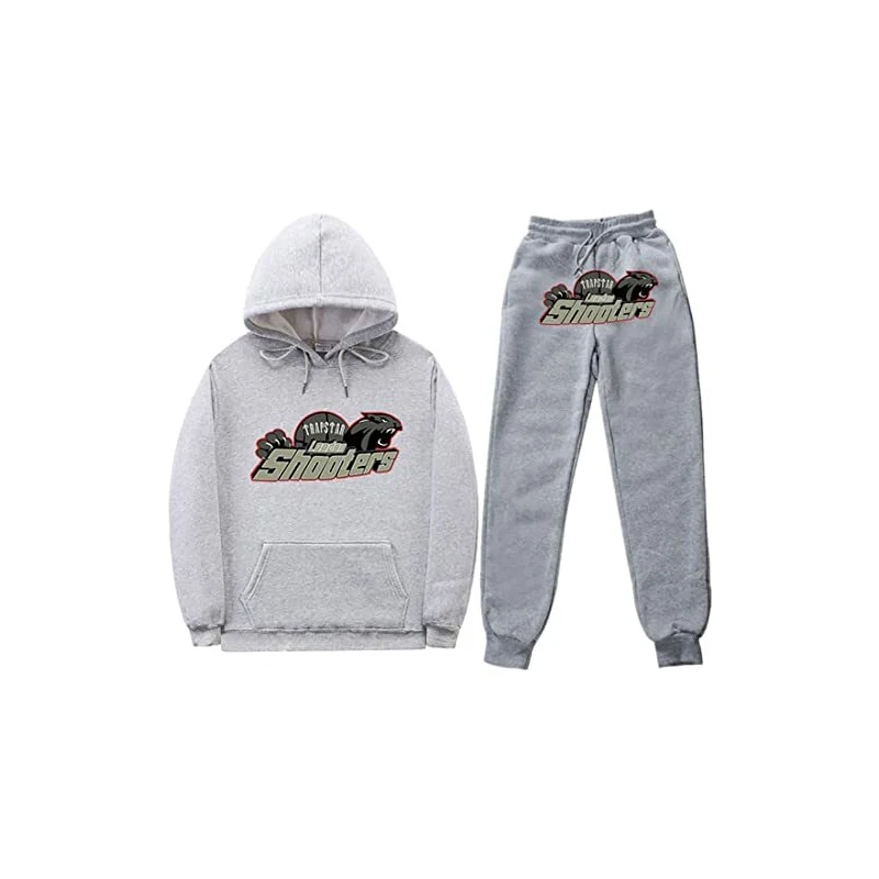 Hoodie Trapstar Tuta Grigia NIUHE Uomo Tuta Trapstar London