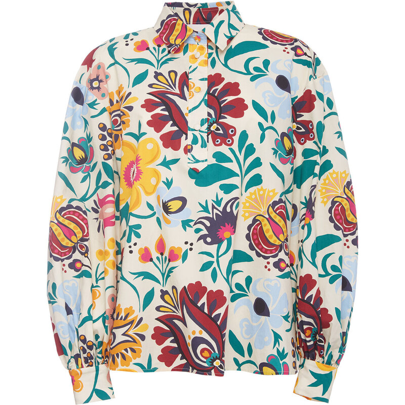 LaDoubleJ Shirts & Tops gend - Poet Shirt Selva Bianco XS 100% Cotton