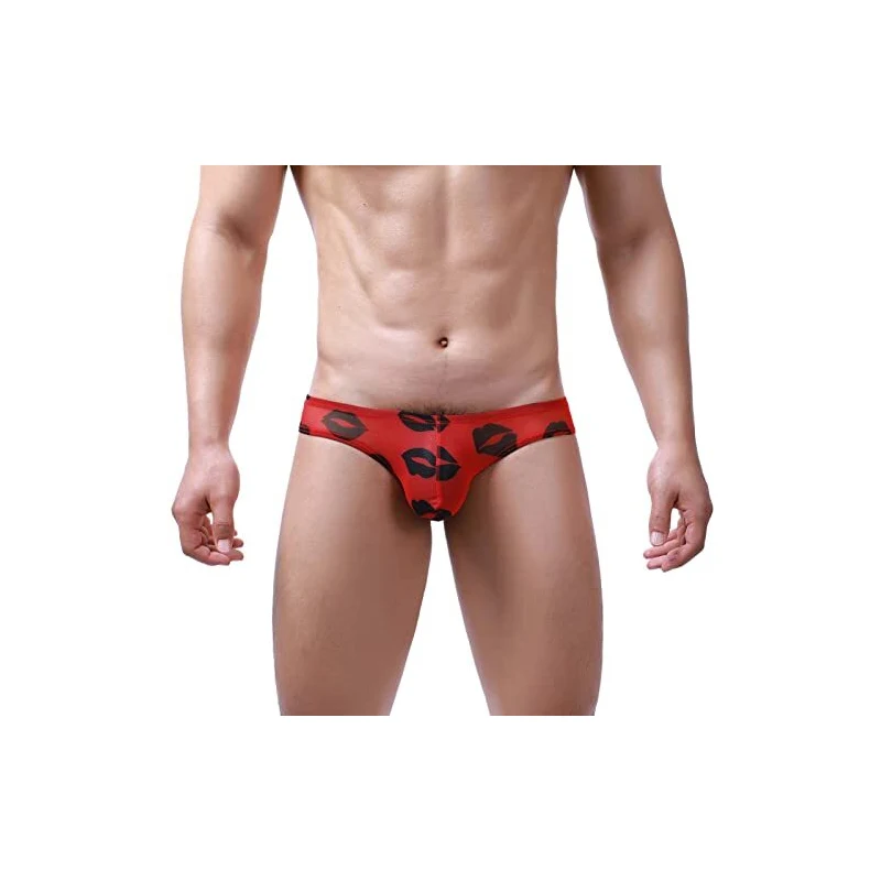 Boxer Natalizi Uomo In Cotone Con Fantasie Divertenti - Mutande Elasticizzate A Vita Bassa Con Borsa Sagomata - 3