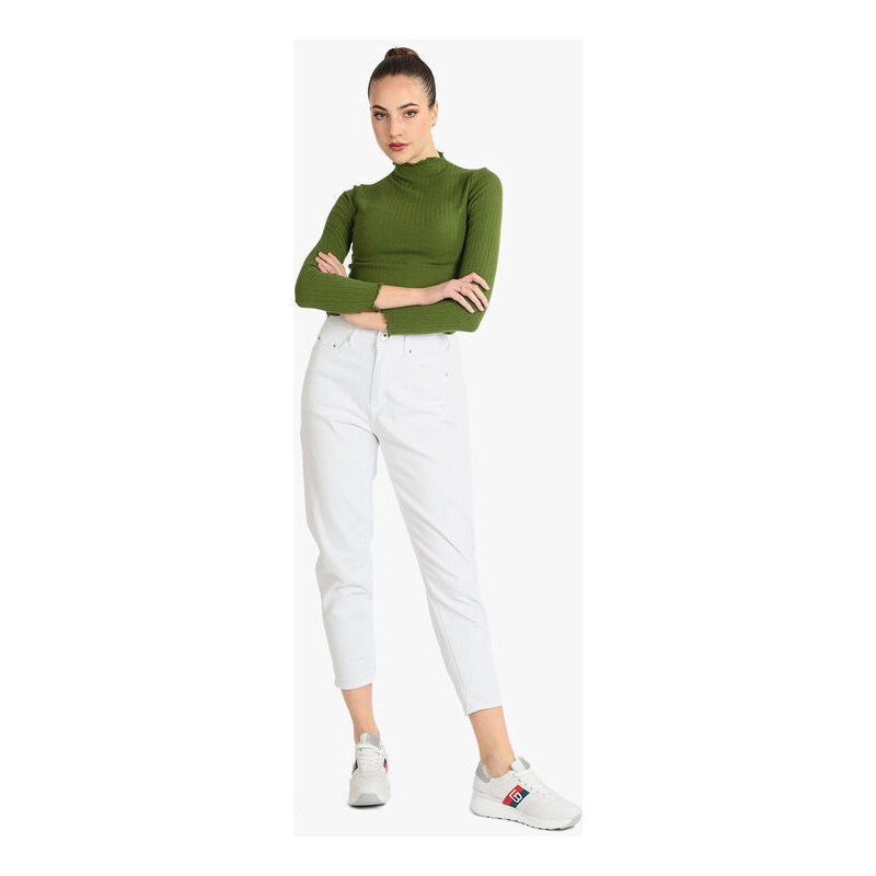 Scarpe BORN Mira Donna, Bianco, 38.5 – Piattaforma In Pelle Italiana