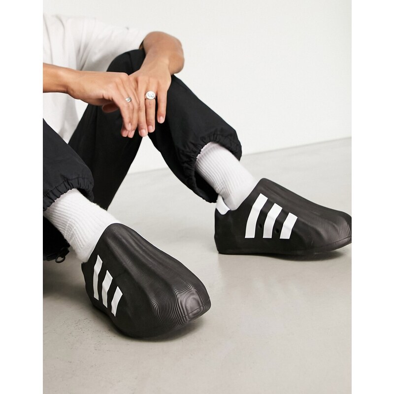 adidas Originals - FOM Superstar - Sneakers bianche e nere-Nero