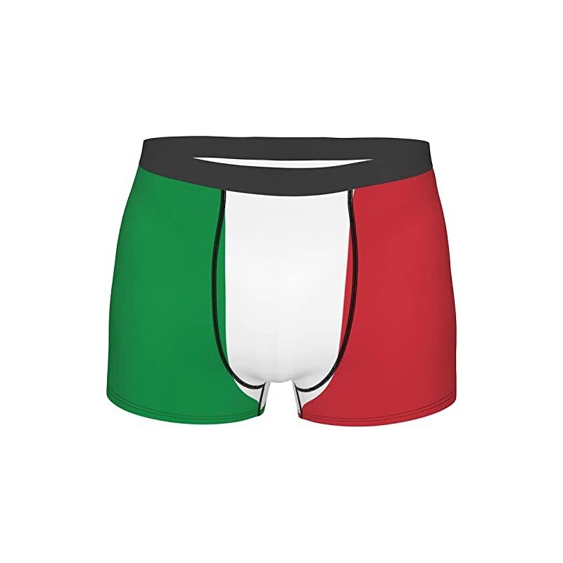 DJNGN Bandiera Italiana Intimo Uomo Nuovo Slip Boxer Elasticizzato  Traspirante Mutande morbide Leggings Boxer Uomo - Stileo.it