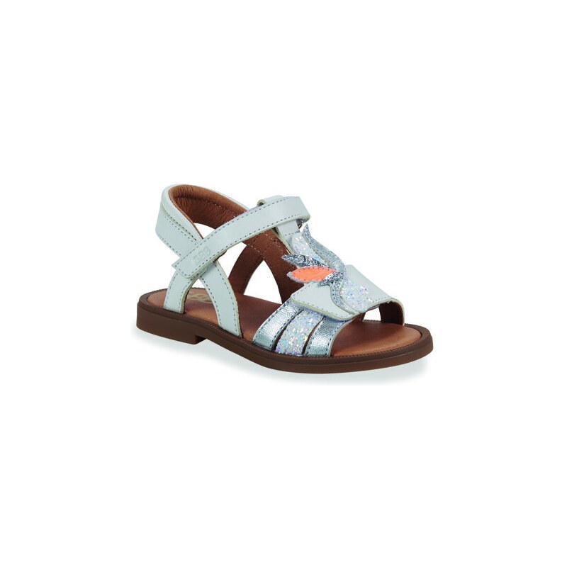 Primigi B&G Ziggy, Sandali Donna, Nero-Lilla-FUXIA, 36 EU