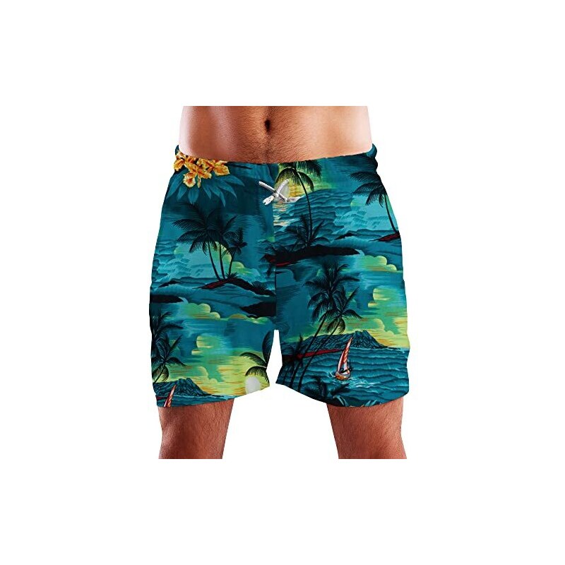 Uomo Cargo Pantaloncini da Nuoto Surf Estate Spiaggia Tavola
