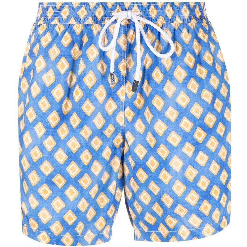 Floerns Pantaloncini Uomo Stampa Grafica Boho: Costume Da Bagno Con Vita A Coulisse