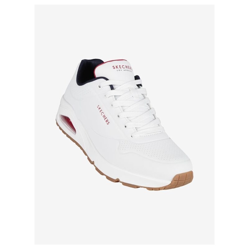 Skechers Stand On Air Uno Sneakers Sportive Da Uomo Con Scarpe Bianco Taglia 44