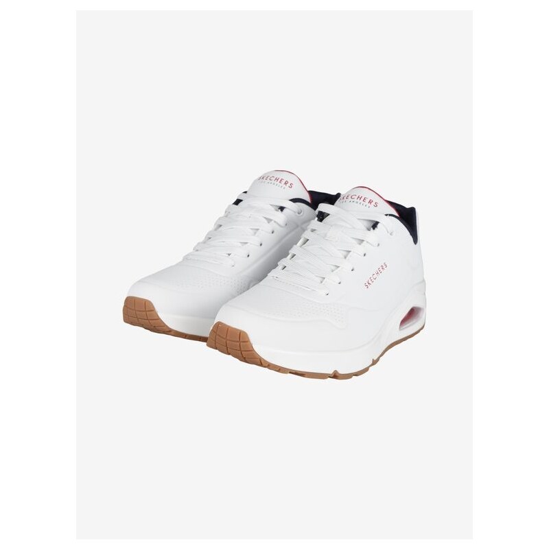 Skechers Stand On Air Uno Sneakers Sportive Da Uomo Con Scarpe Bianco Taglia 45