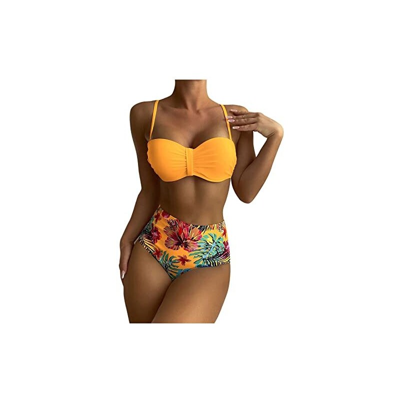 Costume Bikini Donna Due Pezzi Push Up - Stile Brasiliano, Imbottito, Vita Alta - Tezenis Estivo 2024 - Foto 6