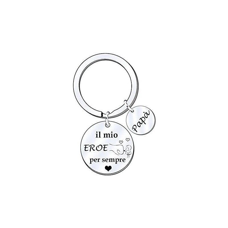 JRZDFXS Regali Di Natale 2PS Portachiavi Nonno Nonna Regalo Uomo Donna Portachiavi Per Nonno Portachiavi Nonna Dai Nipoti Portachiavi Nonna Personalizzato Portachiavi Nonna Ti Vogliamo Bene 6 126344687