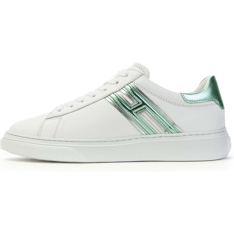 Hogan Scarpe Sneakers donna H365 Verde Bianco