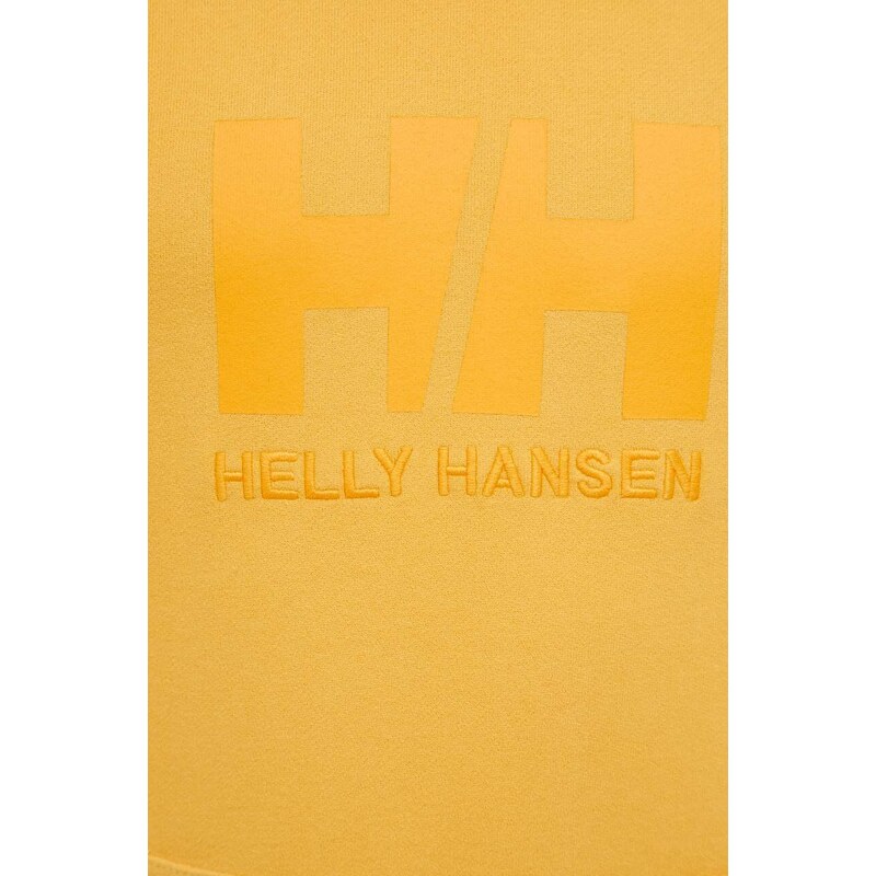 Helly Hansen felpa in cotone HH LOGO HOODIE uomo 53289