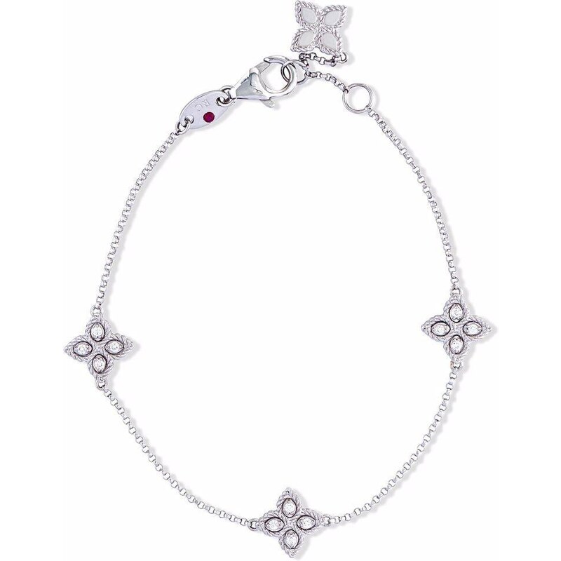 Chopard Bracciale rigido Ice Cube in oro bianco 18kt - Argento
