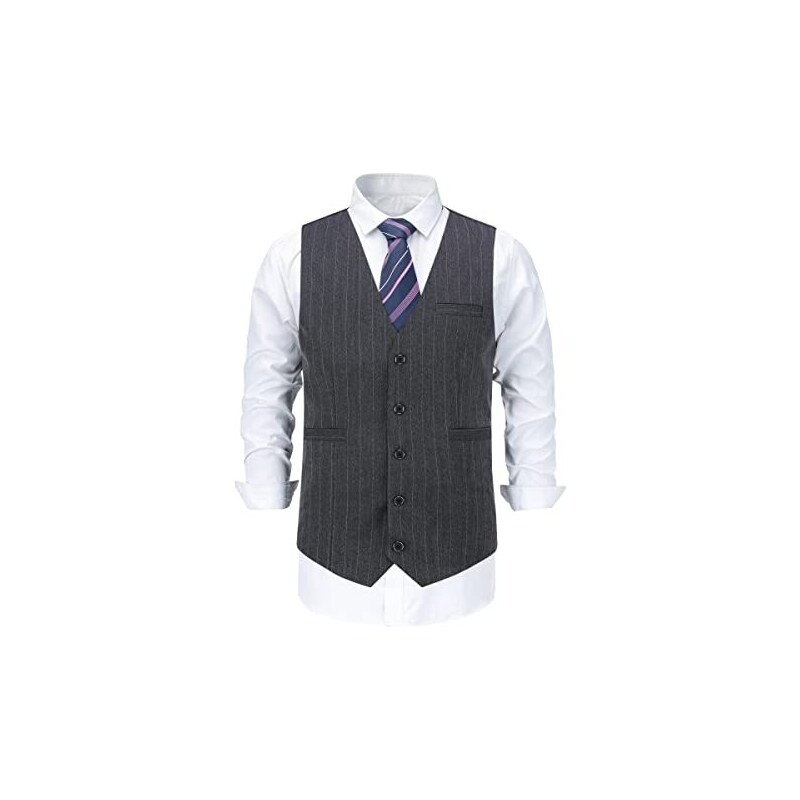 Gilet Uomo Formale, Leggero E Regolabile - Perfetto Per Matrimoni, Feste E Lavoro