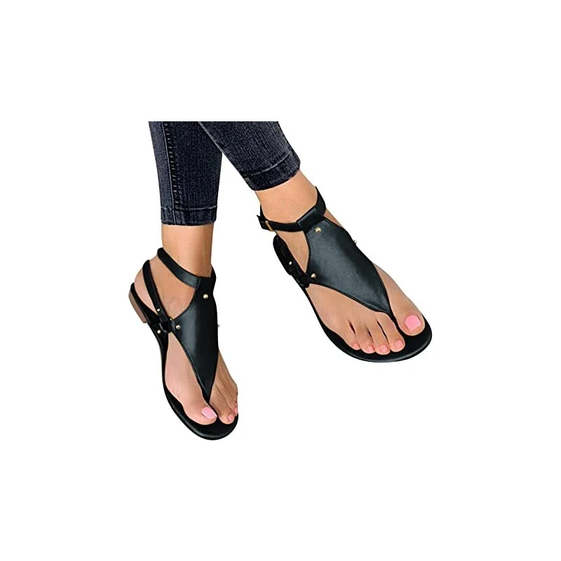 Infradito Donna Eleganti Con Decorazioni Bohemie - Sandali Comodi Per Spiaggia, Casa E Piscina, Suola Antiscivolo - Foto 9