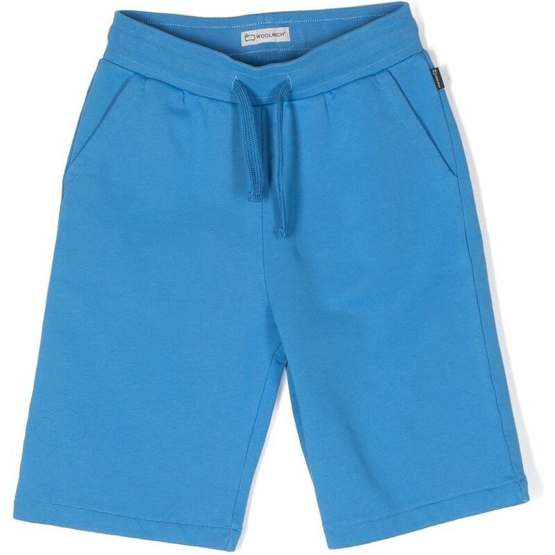 Woolrich Kids Shorts in felpa - Blu