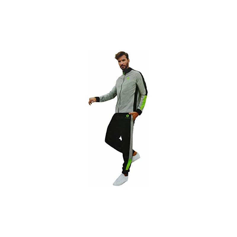 Catsuit In Lattice Verde E Nero Per Uomo, Tuta Intera Unisex Per Cosplay, Taglie S-XXL