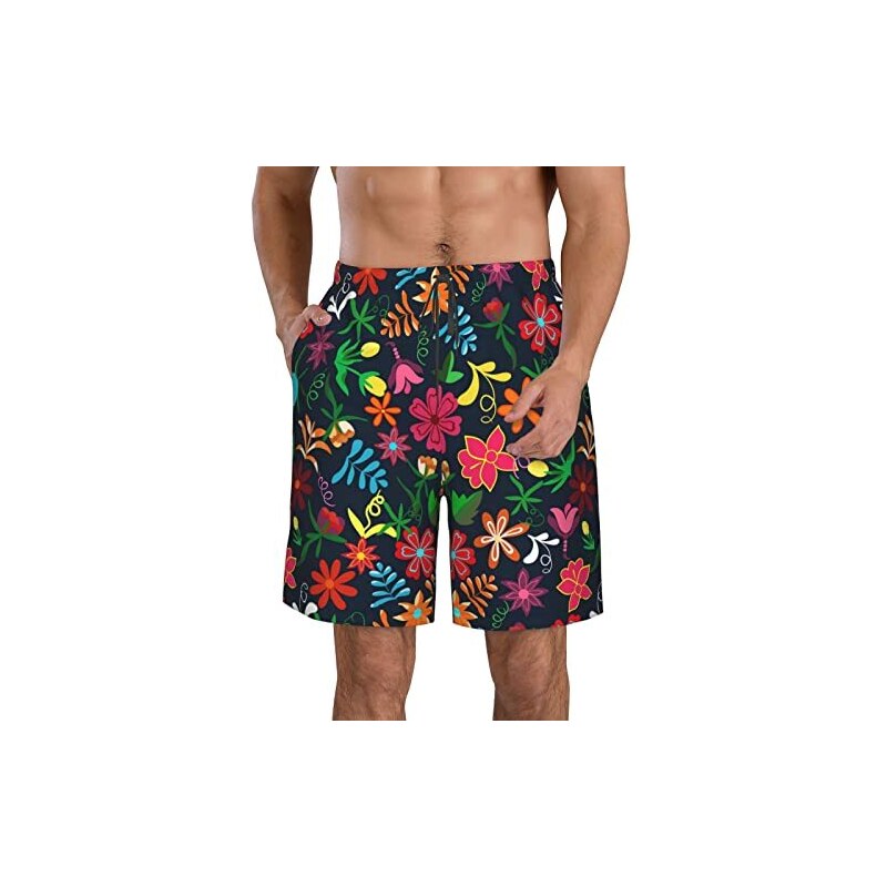Costume Con Fodera Compressione Pantaloncini Surf Tasche Sicure Costume Uomo APTRO - Pantaloncini Nuoto Con Tasche E Fodera Compressione Boxer Surf Asciugatura Rapida Pantaloncini Bagno Uomo 2 In 1