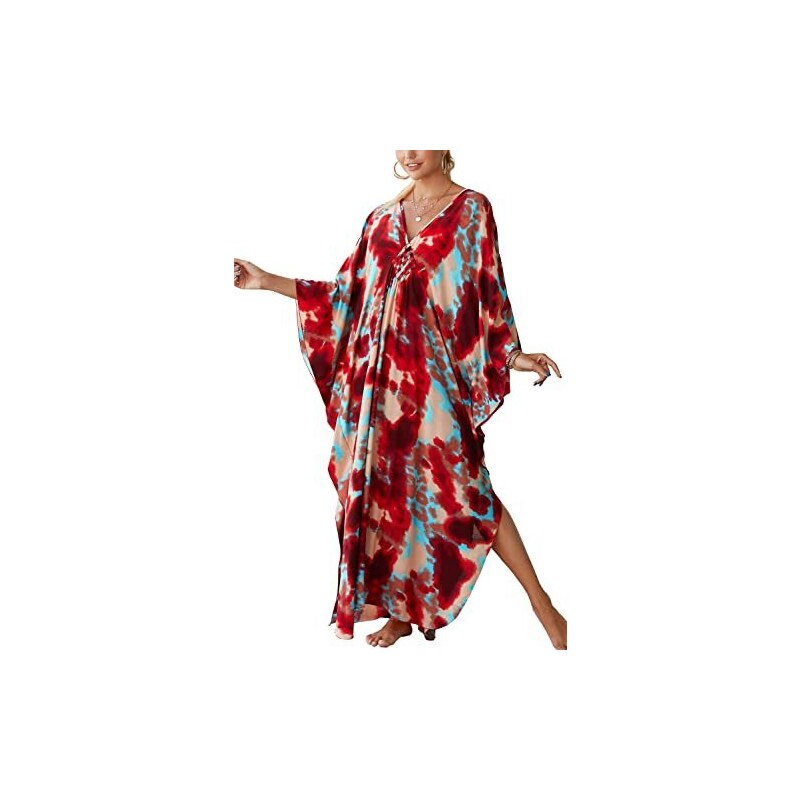 Kimono Estivo Donna | Abito Da Spiaggia Copricostume | Cardigan Leggero Yukata | Multifunzione Come Camicia Da Notte