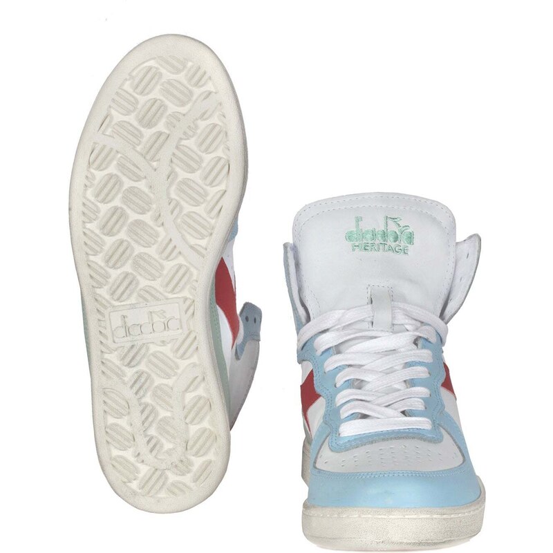 Diadora - Sneakers - 410934 - Bianco/Azzurro
