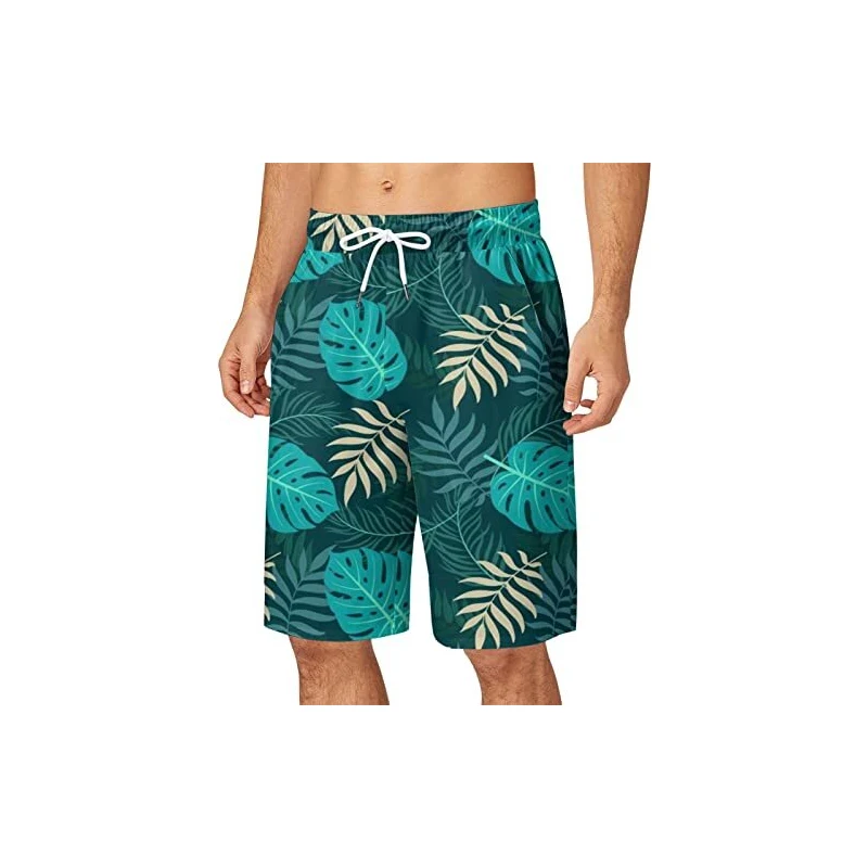 AIEOE Costume Da Bagno Uomo Asciugatura Rapida – Con Vita Regolabile E Taglio Comodo, Per Nuoto E Mare (Veste Piccolo, Ordinare 3 Numeri In Più)