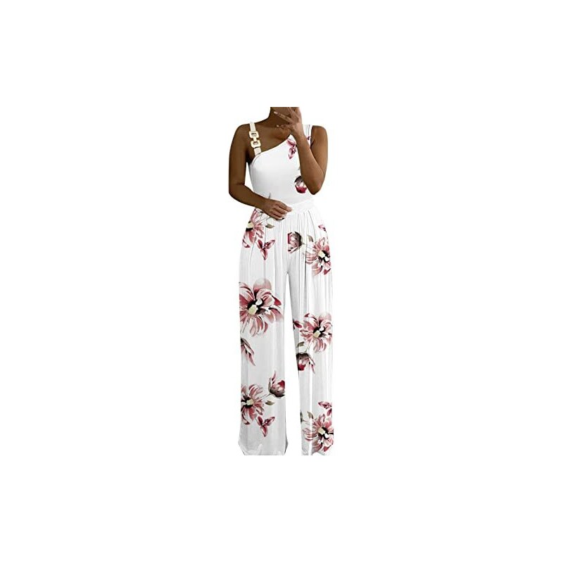 GRS Salopette Da Donna In Policotone 250g/m², Tuta Da Lavoro Con Bretelle E Tasche, Bianco, Taglia 3XL, Per Pittura E Fai Da Te